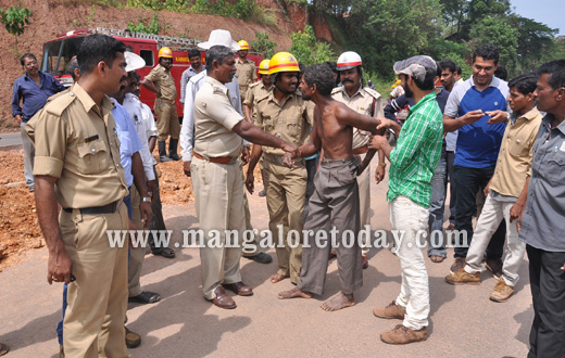 mad man creates tension in Nanthoor